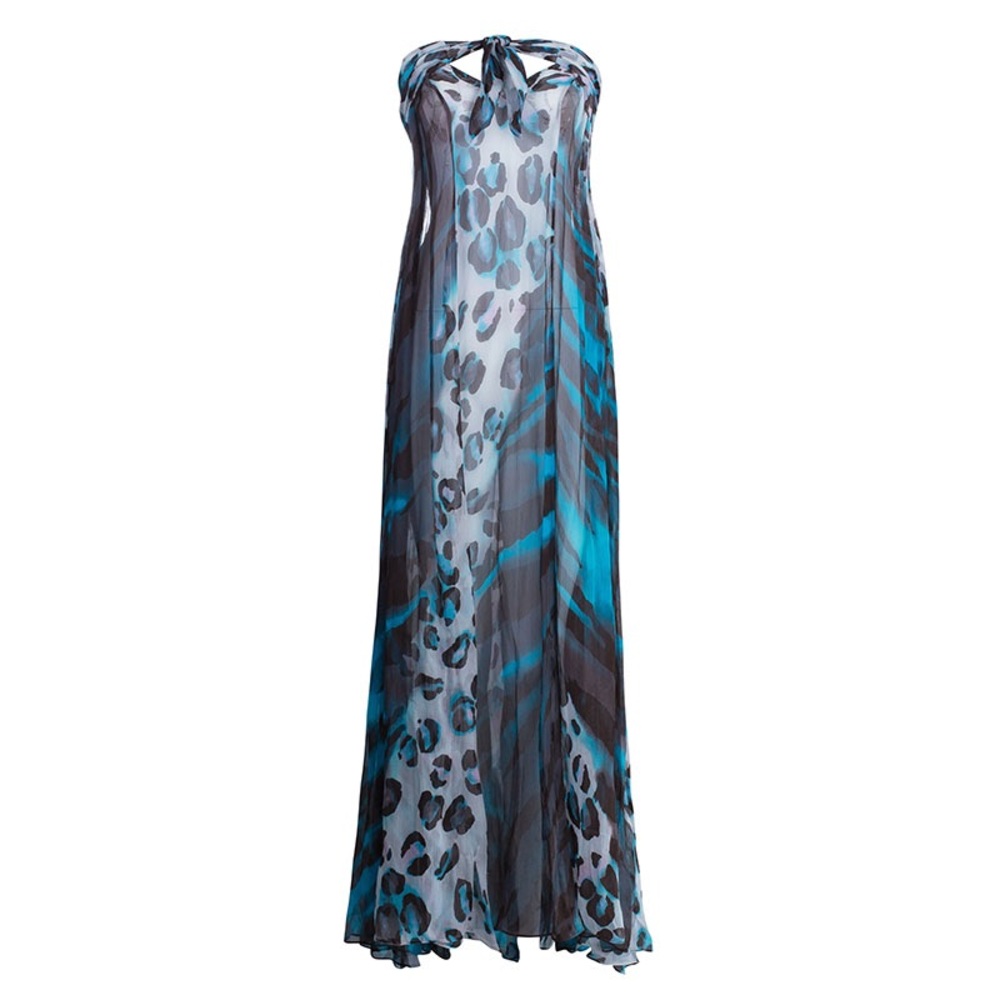 Diane Von Furstenberg Animal Print cover up